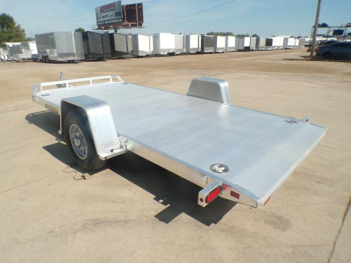 New *2025 Aluma 8214H-TILT-S-EL-RTD Tilt Trailer