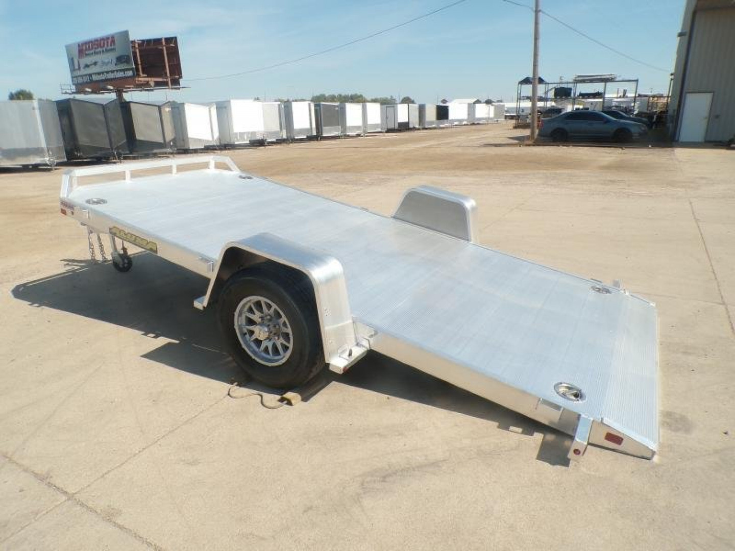 New *2025 Aluma 8214H-TILT-S-EL-RTD Tilt Trailer