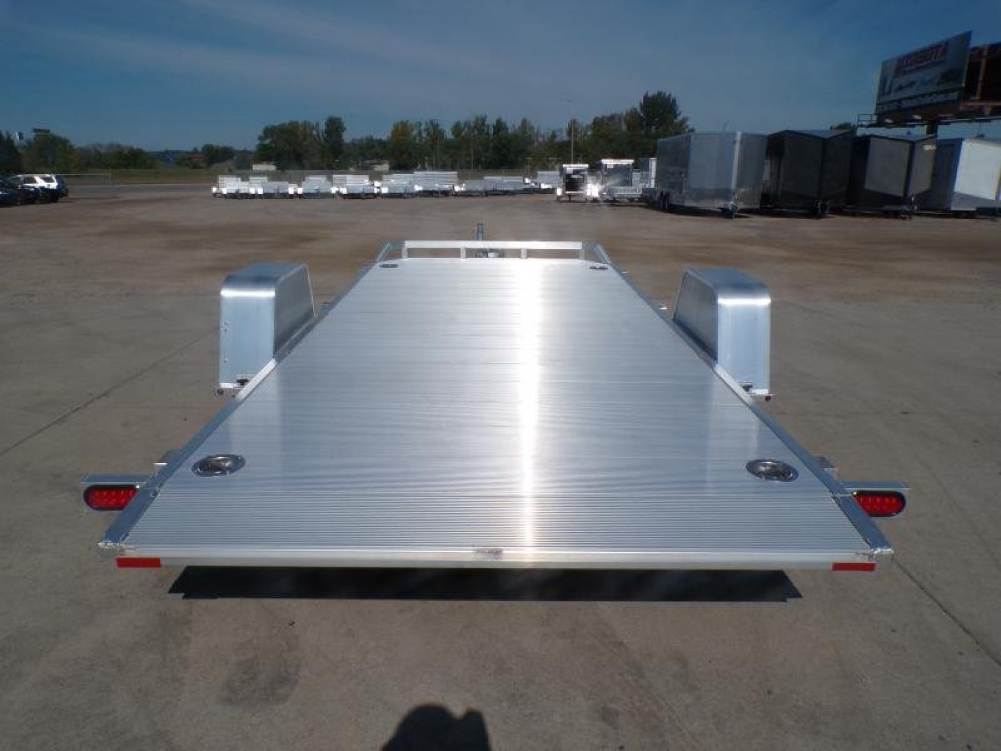 New *2025 Aluma 8214H-TILT-S-EL-RTD Tilt Trailer