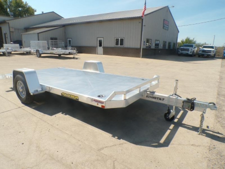 New *2025 Aluma 8214H-TILT-S-EL-RTD Tilt Trailer