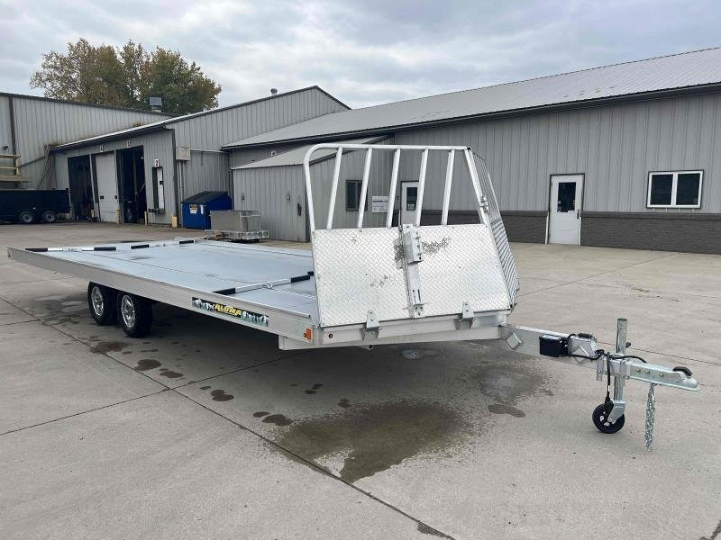 New 2024 Aluma 8622-TA-EL-R-13A -Snowmobile Trailer - 663