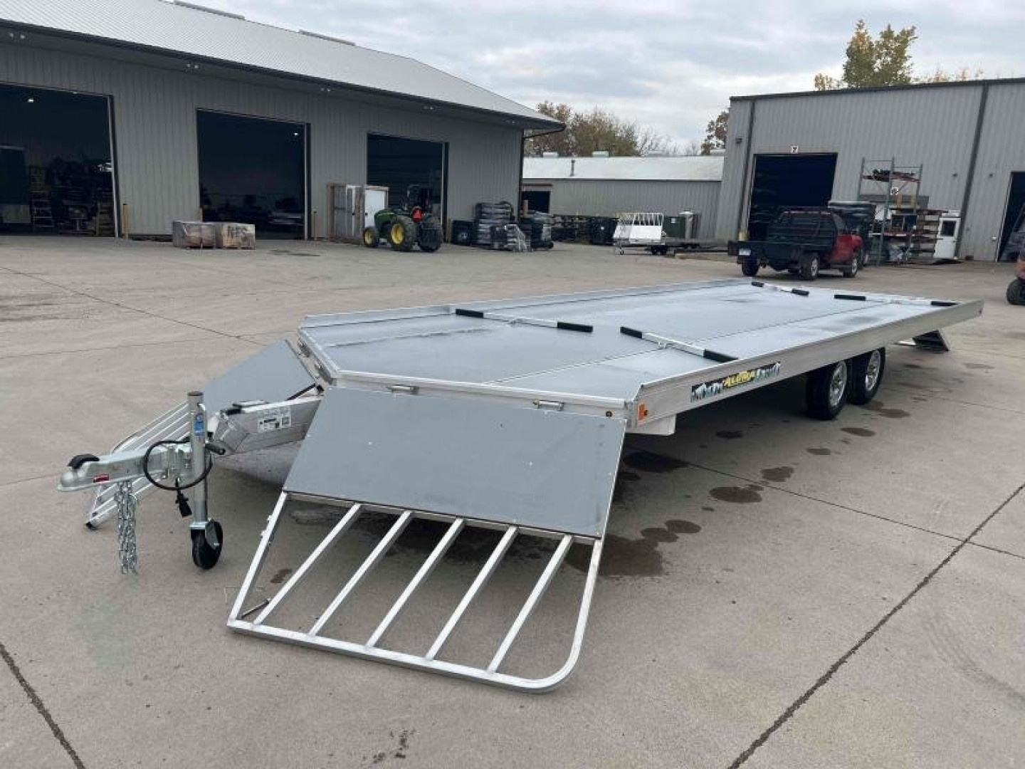 New 2024 Aluma 8622-TA-EL-R-13A -Snowmobile Trailer - 663