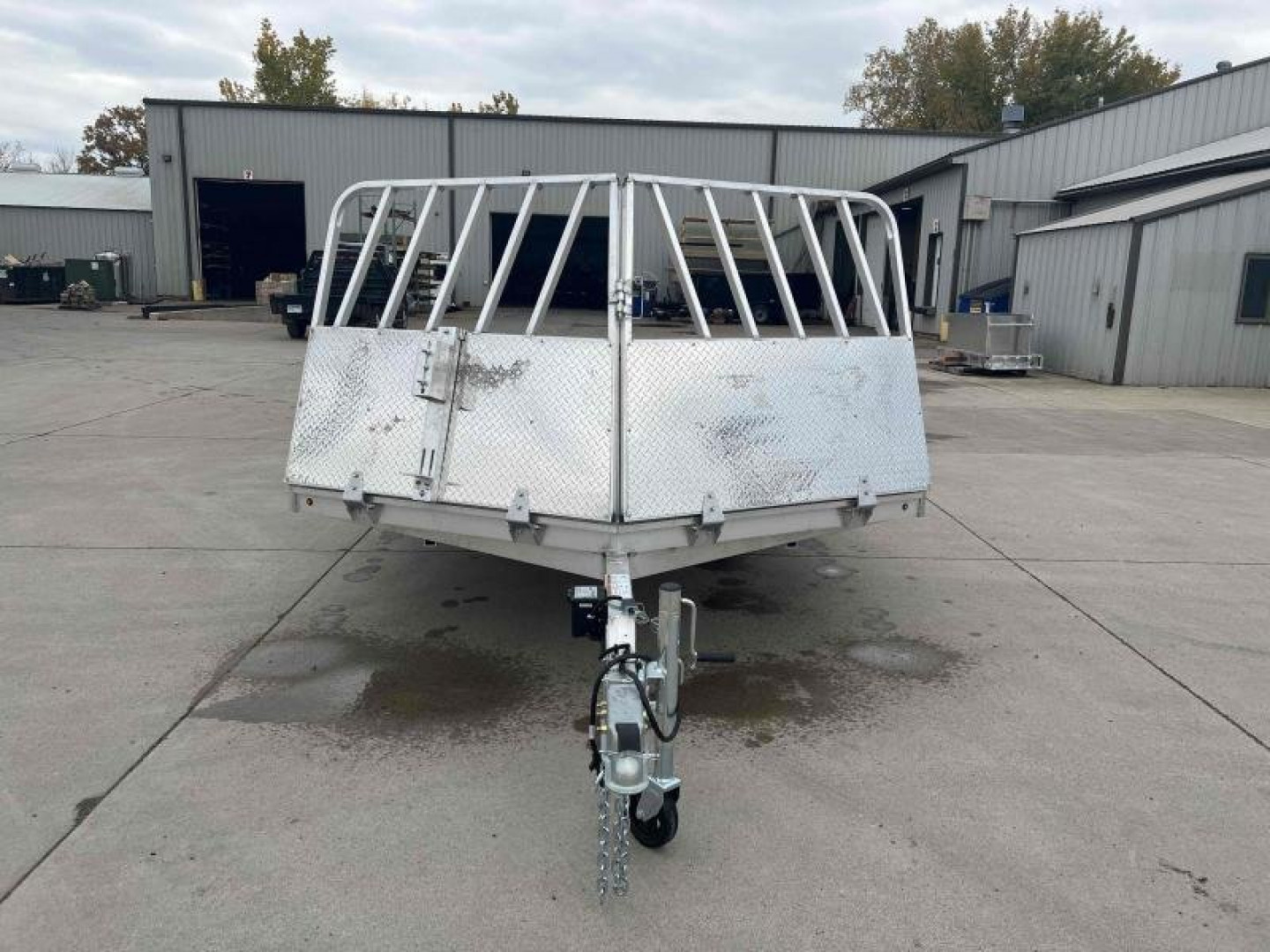 New 2024 Aluma 8622-TA-EL-R-13A -Snowmobile Trailer - 663