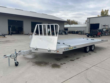 New 2024 Aluma 8622-TA-EL-R-13A -Snowmobile Trailer - 663