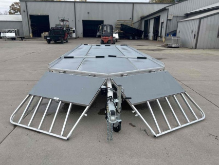 New 2024 Aluma 8622-TA-EL-R-13A -Snowmobile Trailer - 663