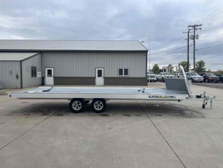 New 2024 Aluma 8622-TA-EL-R-13A -Snowmobile Trailer - 663