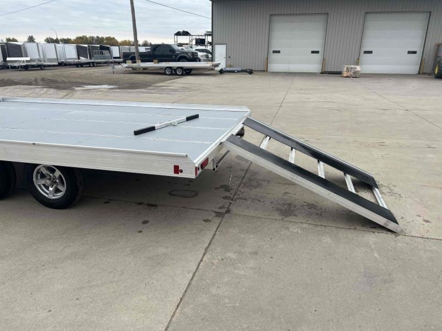 New *2024 Aluma 8616D-TA-EL-R-13S - Snowmobile Trailer - 659