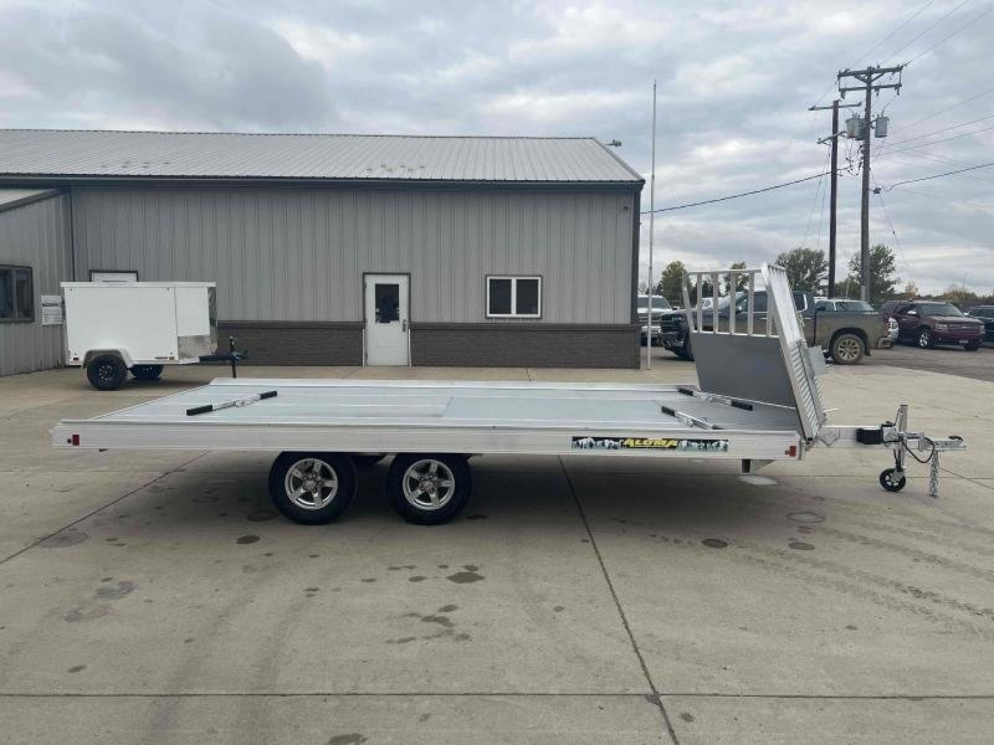 New *2024 Aluma 8616D-TA-EL-R-13S - Snowmobile Trailer - 659