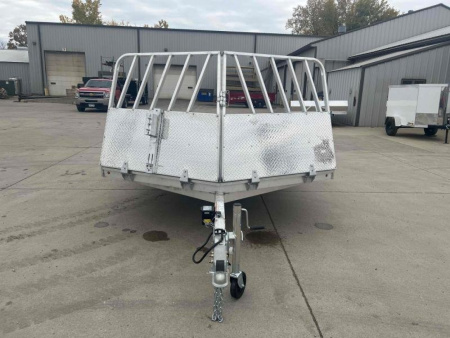 New *2024 Aluma 8616D-TA-EL-R-13S - Snowmobile Trailer - 659