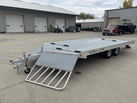 New *2024 Aluma 8616D-TA-EL-R-13S - Snowmobile Trailer - 659