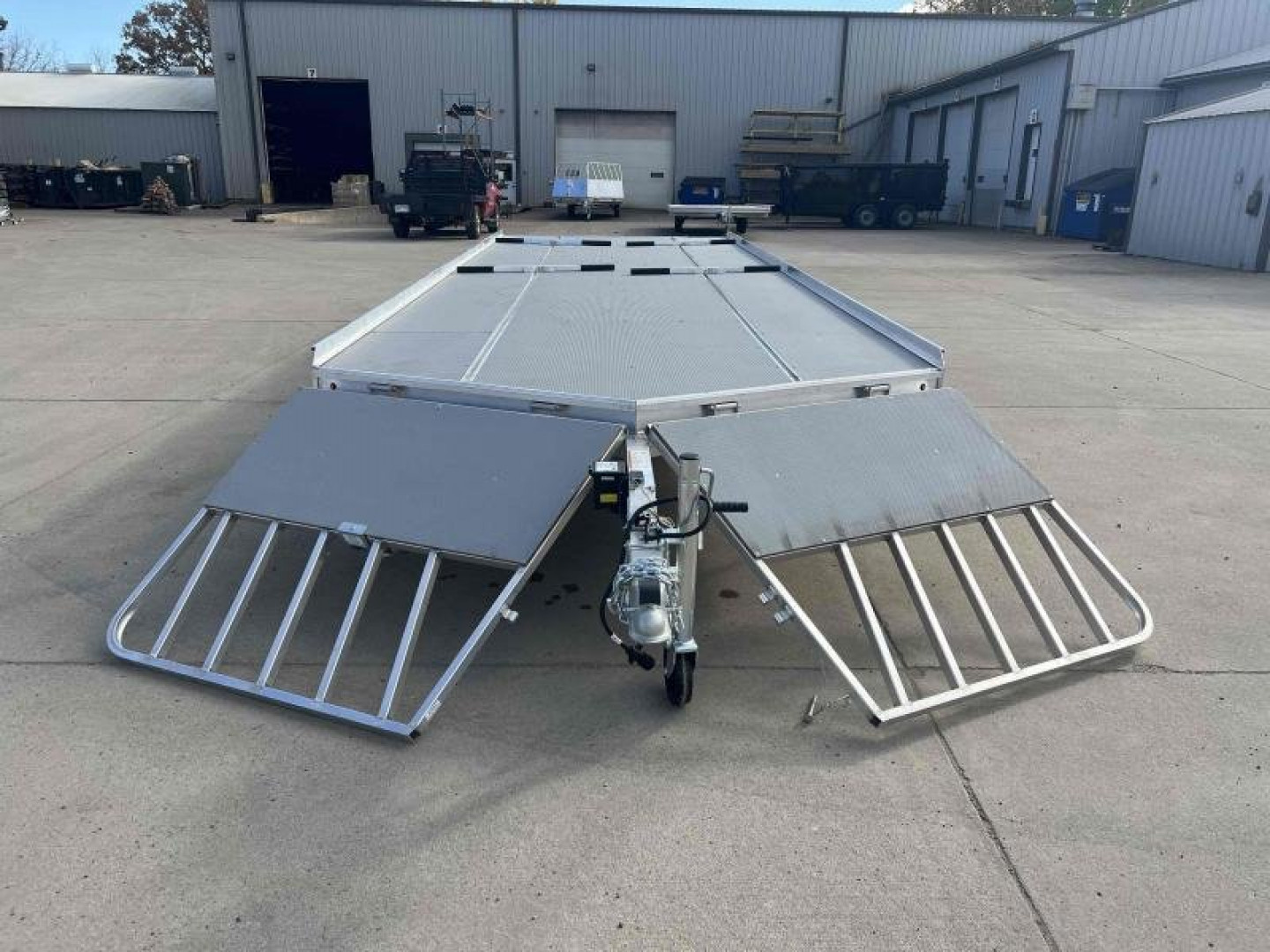 New 2024 Aluma 8624DH-TA-EL-SRP-14A - Snowmobile Trailer - 644