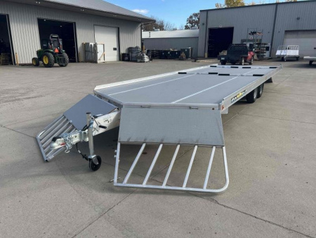 New 2024 Aluma 8624DH-TA-EL-SRP-14A - Snowmobile Trailer - 644