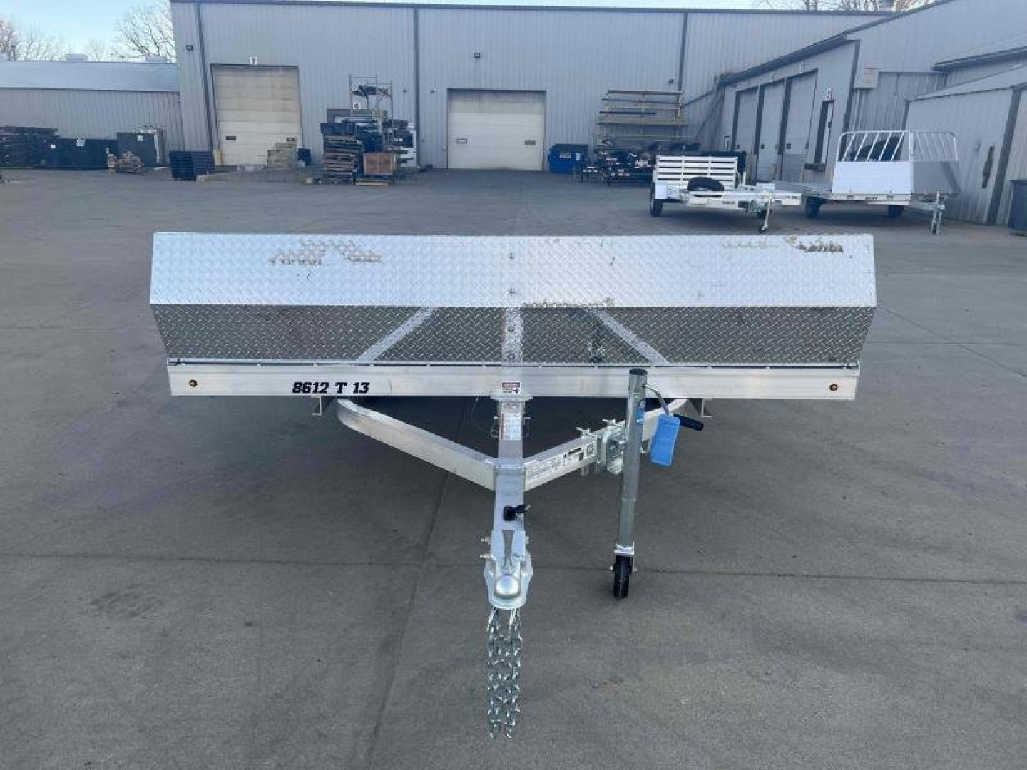New 2024 Aluma 8612TILT-S-13A Snowmobile Trailer - 476
