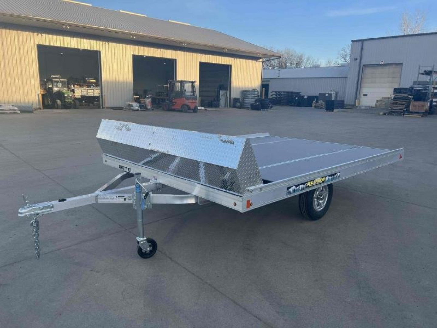 New 2024 Aluma 8612TILT-S-13A Snowmobile Trailer - 476