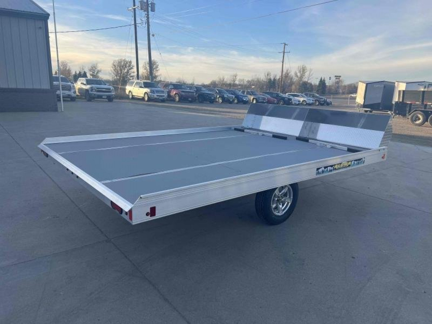New 2024 Aluma 8612TILT-S-13A Snowmobile Trailer - 476