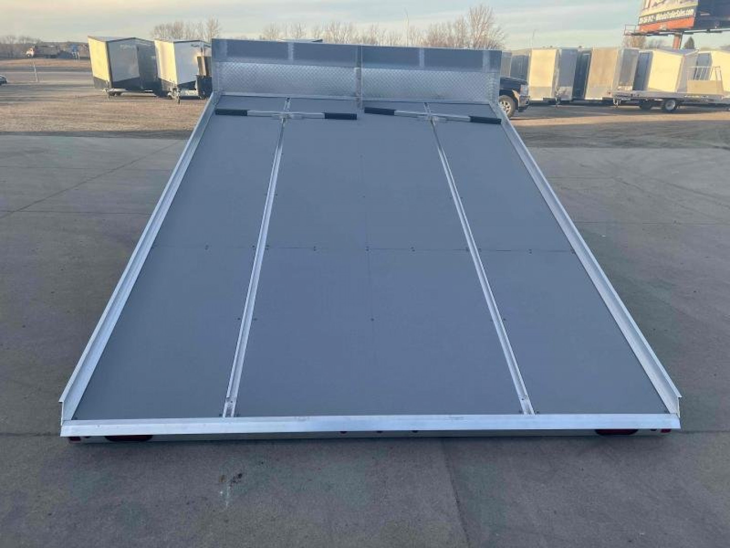 New 2024 Aluma 8612TILT-S-13A Snowmobile Trailer - 476