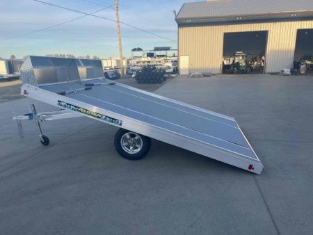 New 2024 Aluma 8612TILT-S-13A Snowmobile Trailer - 476