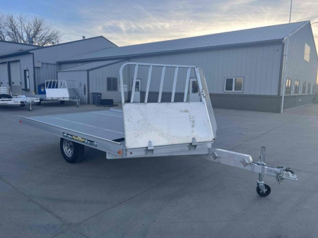 New 2024 Aluma 8612DH-S-SRP-14SL Snowmobile Trailer - 587