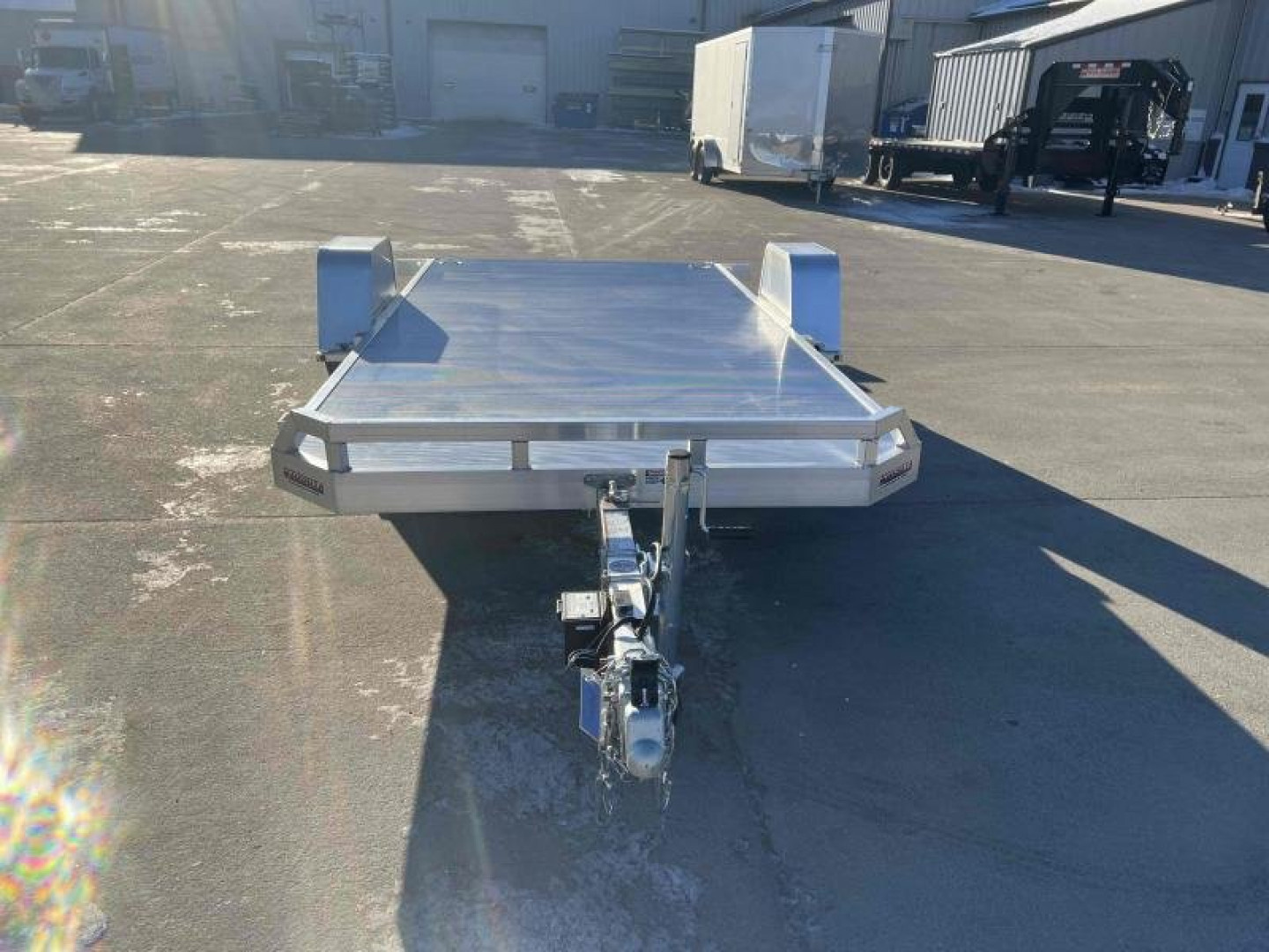 New 2024 Aluma 8214H-TILT-S-EL-RTD Utility Trailer - 153