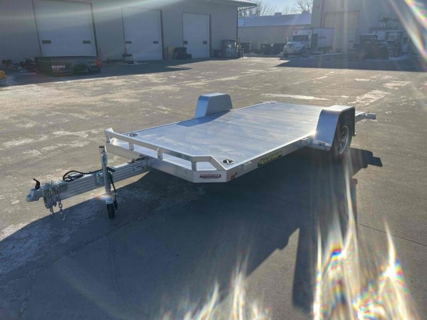 New 2024 Aluma 8214H-TILT-S-EL-RTD Utility Trailer - 153
