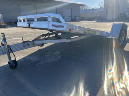 New 2024 Aluma 8214H-TILT-S-EL-RTD Utility Trailer - 153