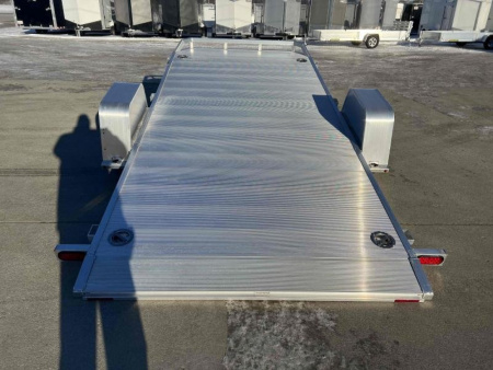 New 2024 Aluma 8214H-TILT-S-EL-RTD Utility Trailer - 153