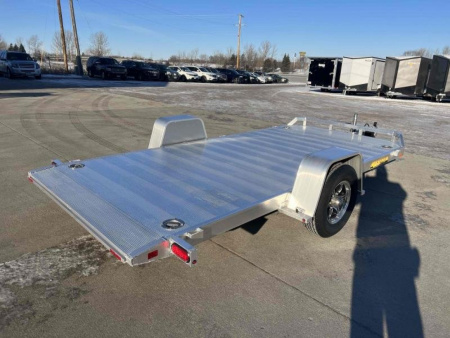 New 2024 Aluma 8214H-TILT-S-EL-RTD Utility Trailer - 153