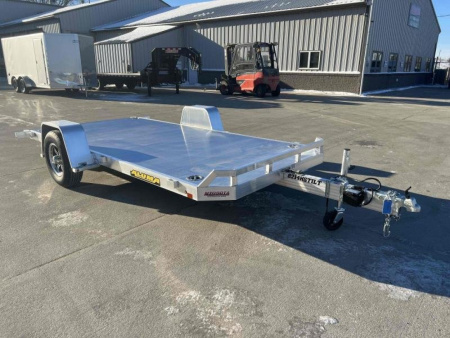 New 2024 Aluma 8214H-TILT-S-EL-RTD Utility Trailer - 153
