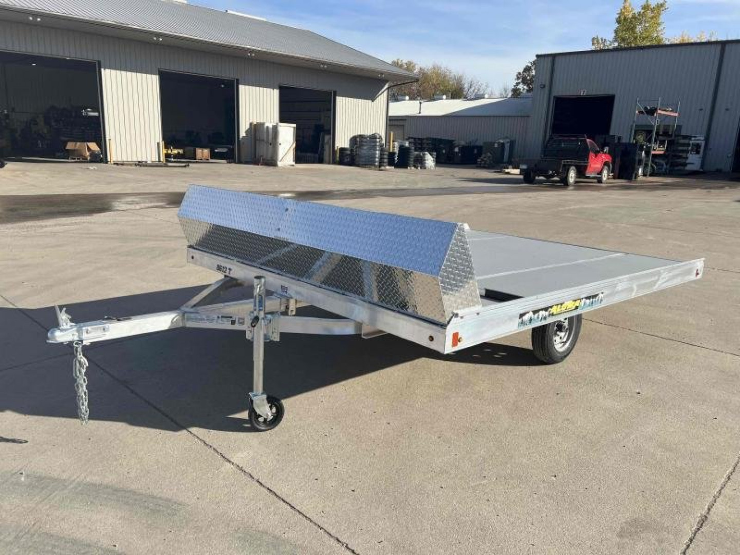 New 2024 Aluma 8612TILT-S-12SL - Snowmobile Trailer - 471