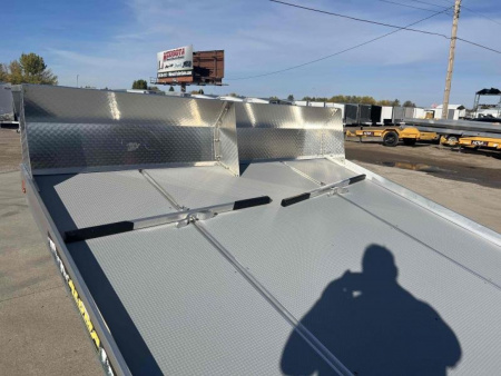 New 2024 Aluma 8612TILT-S-12SL - Snowmobile Trailer - 471