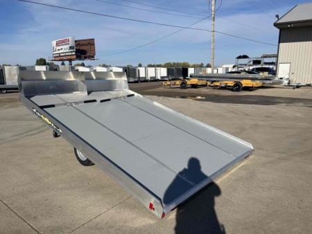 New 2024 Aluma 8612TILT-S-12SL - Snowmobile Trailer - 471