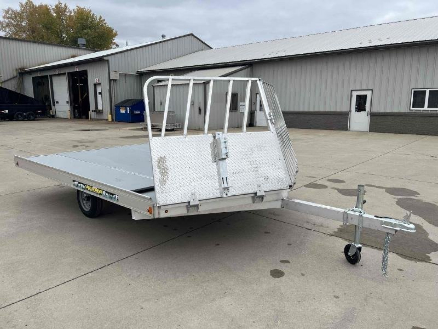 New *2024 Aluma 8612D-S-R-12SL - Snowmobile Trailer - 588