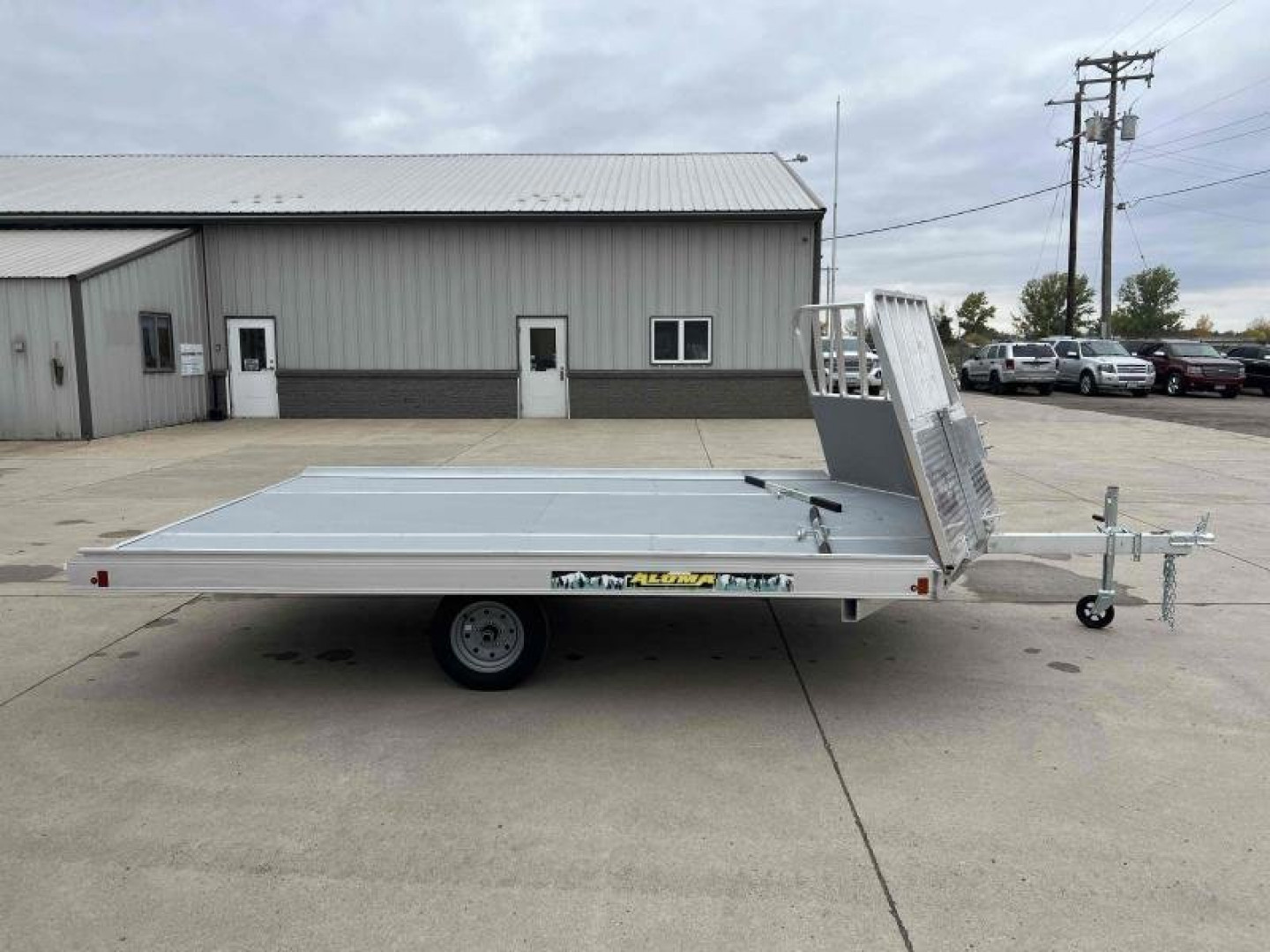 New *2024 Aluma 8612D-S-R-12SL - Snowmobile Trailer - 588
