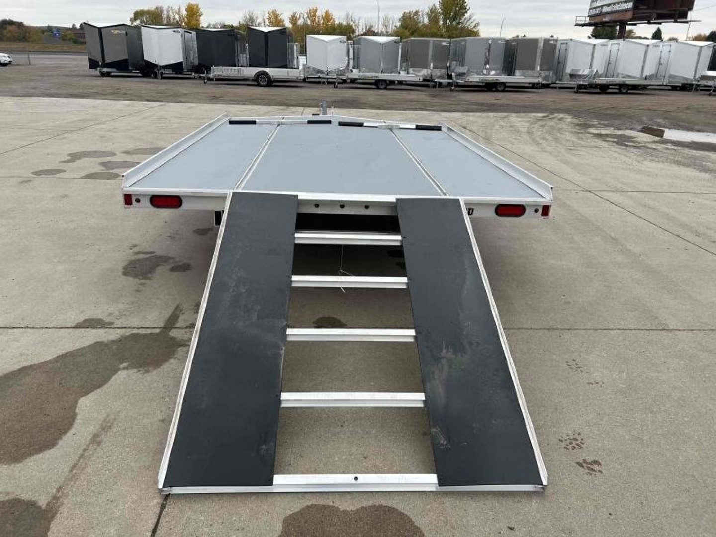 New *2024 Aluma 8612D-S-R-12SL - Snowmobile Trailer - 588