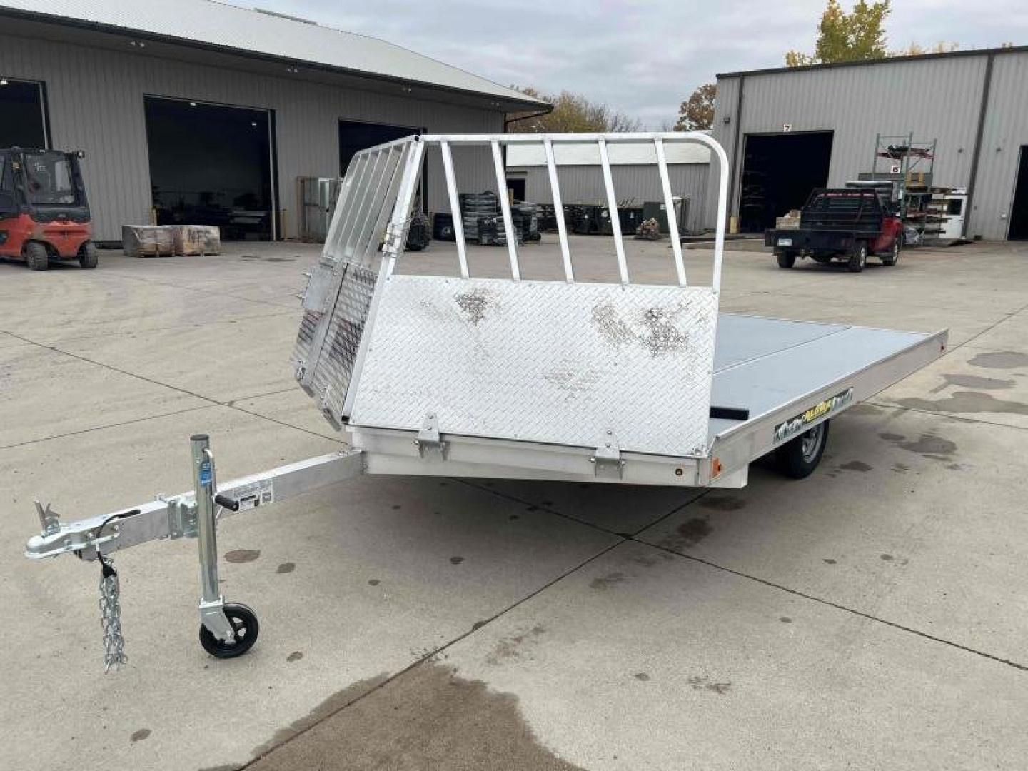 New *2024 Aluma 8612D-S-R-12SL - Snowmobile Trailer - 588