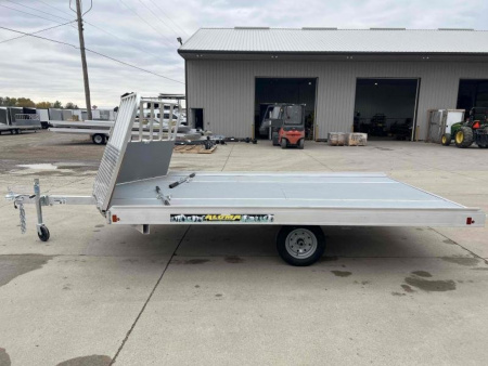 New *2024 Aluma 8612D-S-R-12SL - Snowmobile Trailer - 588