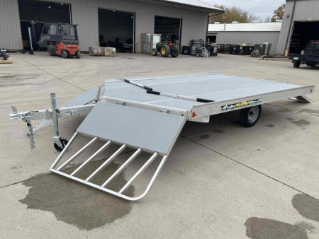 New *2024 Aluma 8612D-S-R-12SL - Snowmobile Trailer - 588