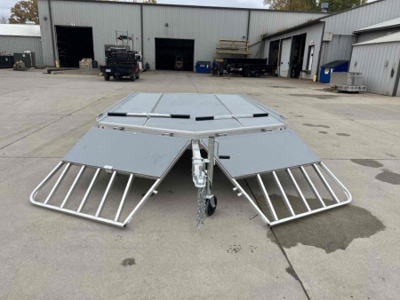 New *2024 Aluma 8612D-S-R-12SL - Snowmobile Trailer - 588