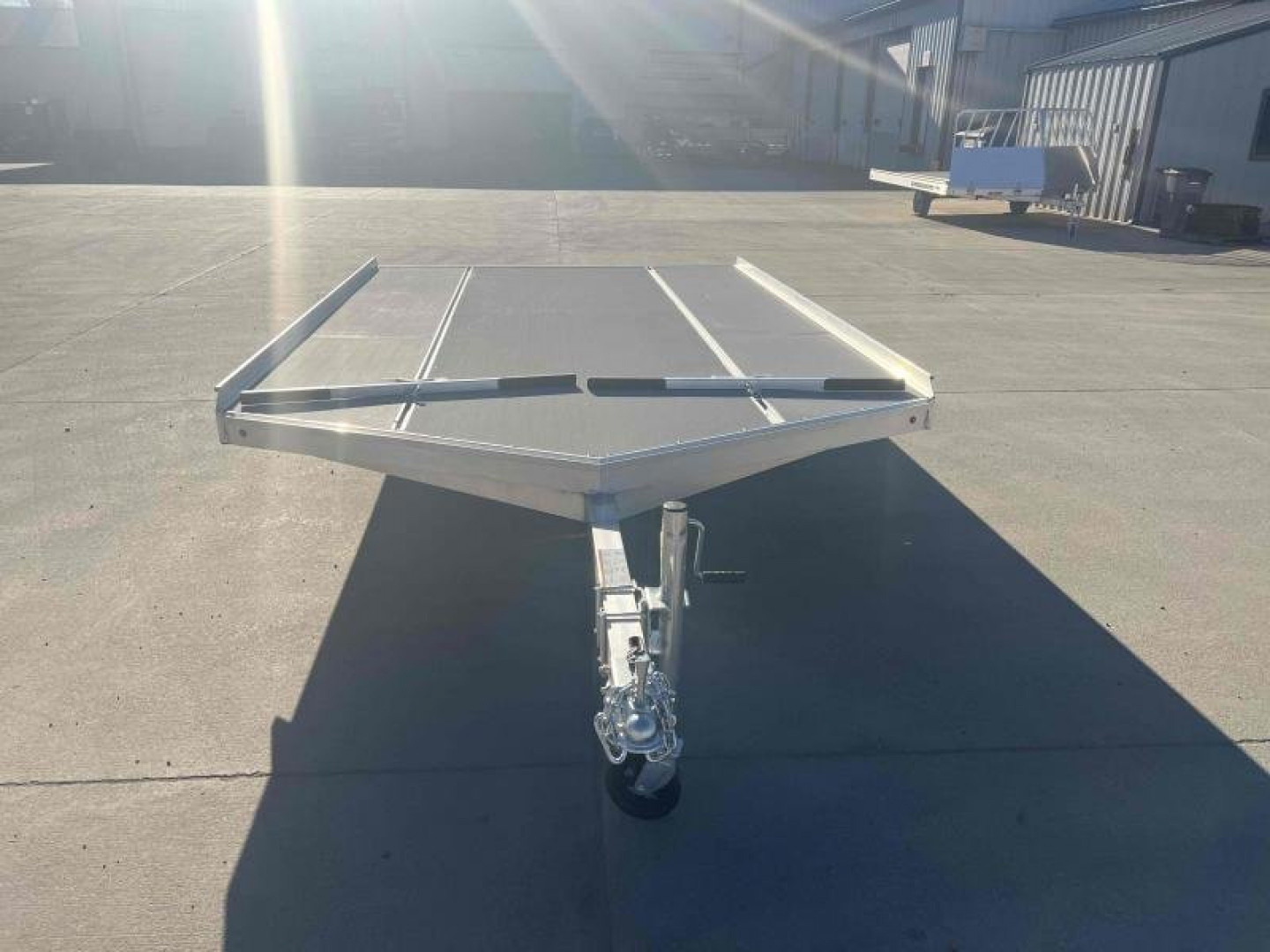 New 2024 Aluma 8612D-S-R-12SL Snowmobile Trailer - 589