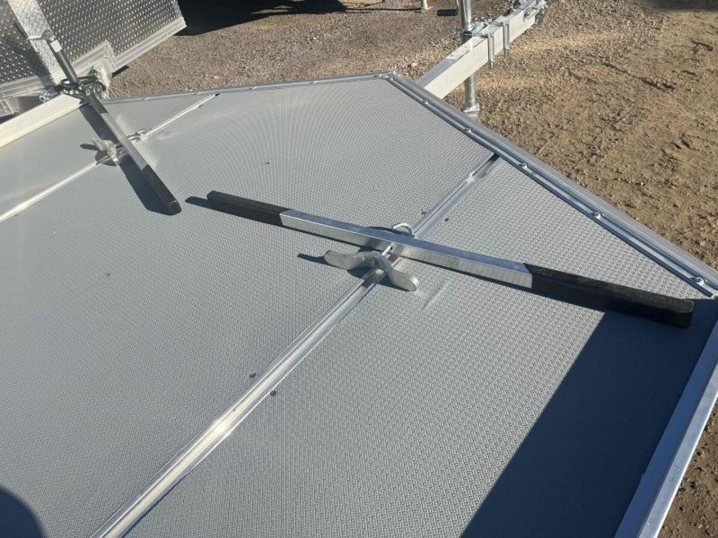 New 2024 Aluma 8612D-S-R-12SL Snowmobile Trailer - 589