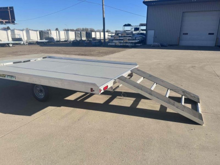 New 2024 Aluma 8612D-S-R-12SL Snowmobile Trailer - 589