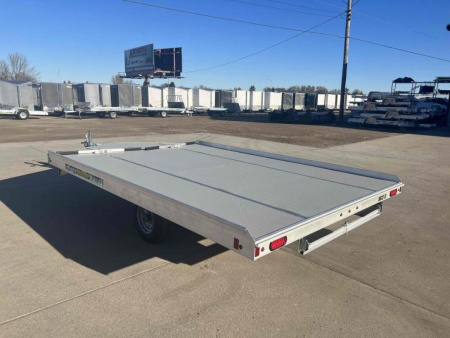 New 2024 Aluma 8612D-S-R-12SL Snowmobile Trailer - 589