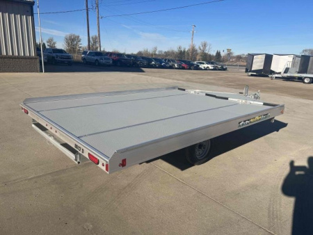 New 2024 Aluma 8612D-S-R-12SL Snowmobile Trailer - 589