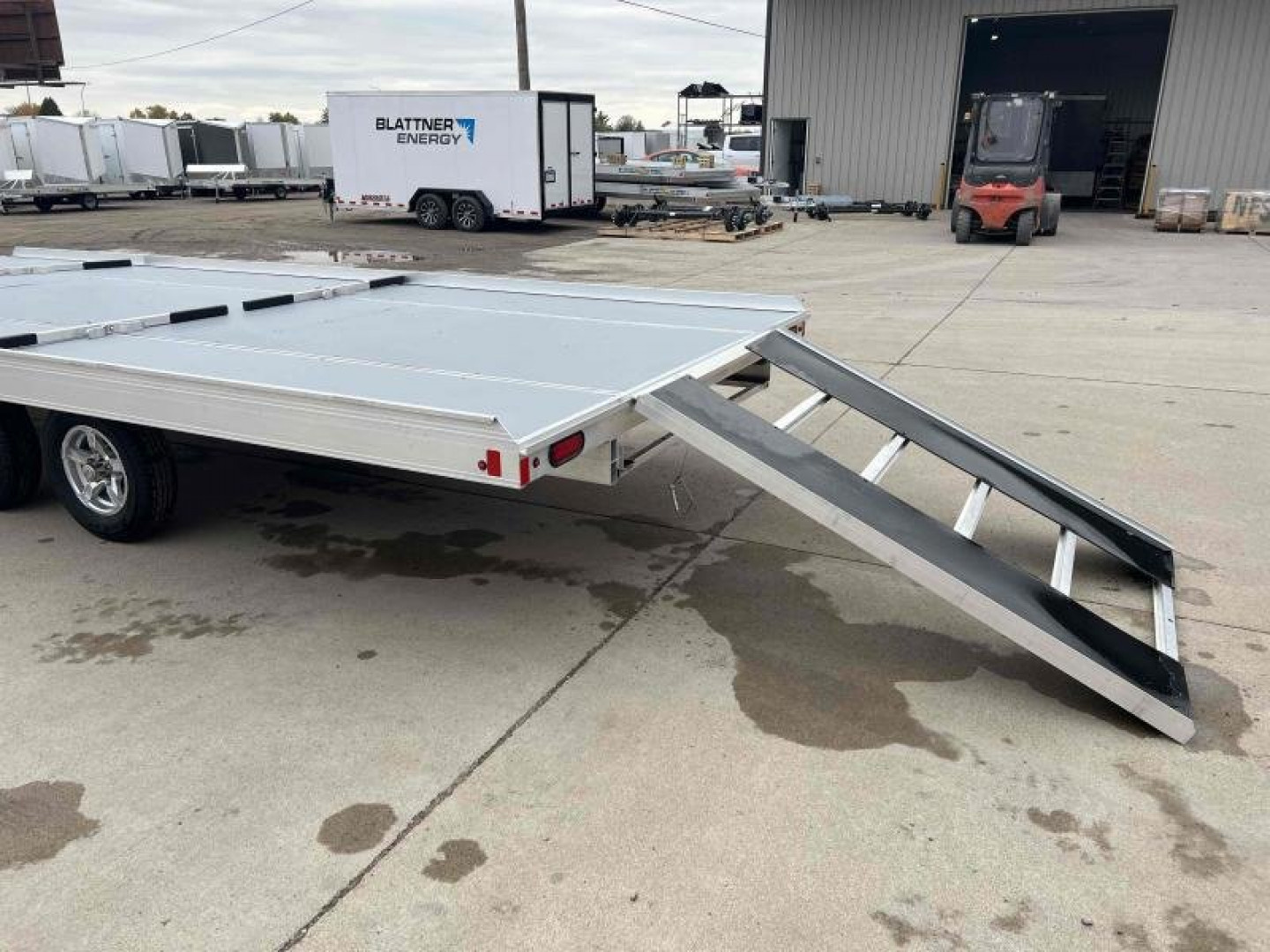 New 2024 Aluma 8620D-TA-EL-R-13A - Snowmobile Trailer - 660