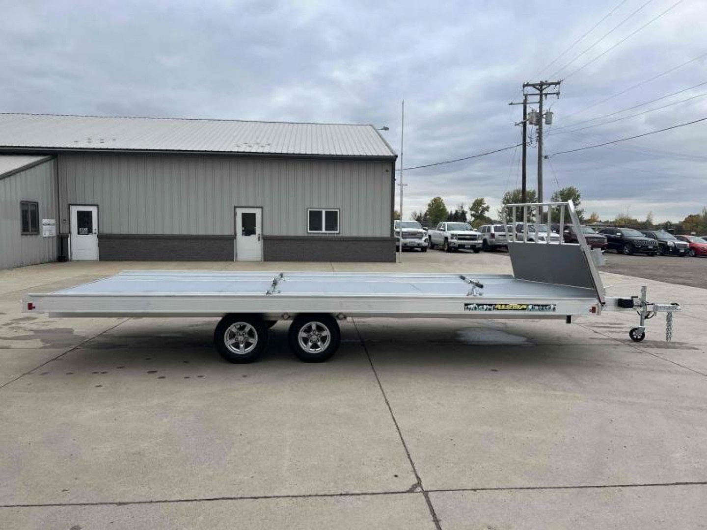 New 2024 Aluma 8620D-TA-EL-R-13A - Snowmobile Trailer - 660
