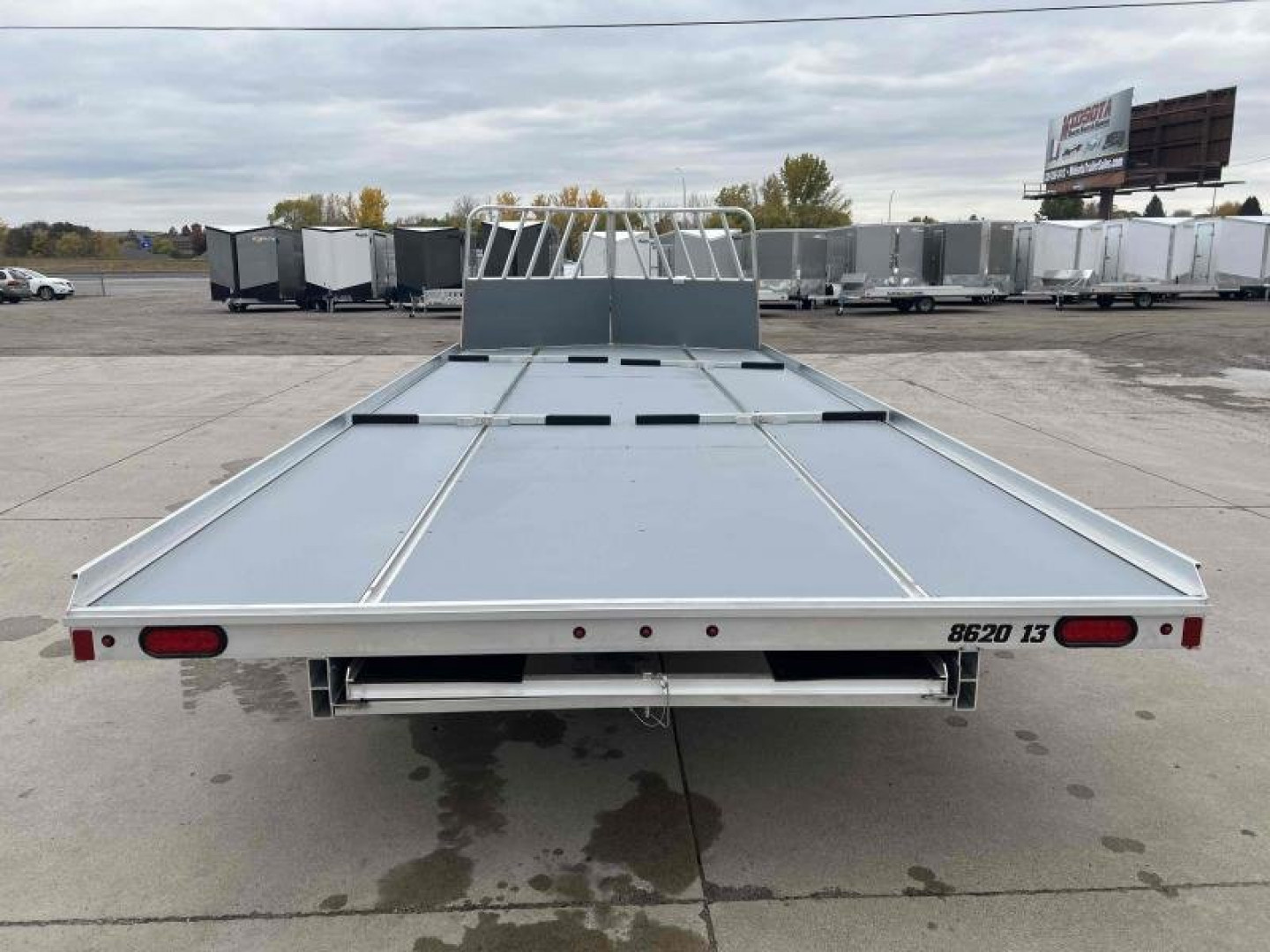 New 2024 Aluma 8620D-TA-EL-R-13A - Snowmobile Trailer - 660