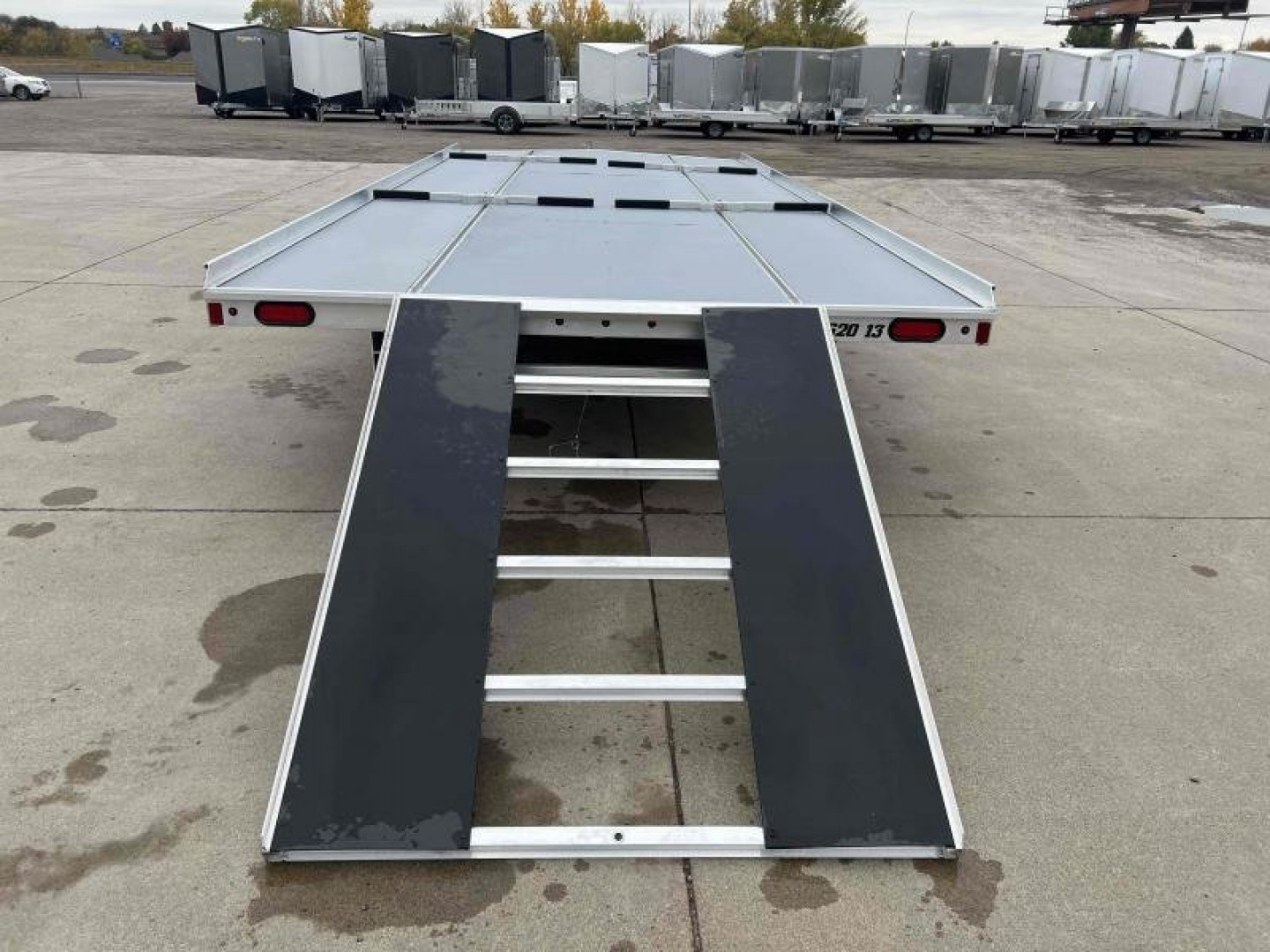 New 2024 Aluma 8620D-TA-EL-R-13A - Snowmobile Trailer - 660