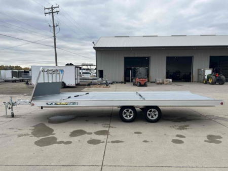 New 2024 Aluma 8620D-TA-EL-R-13A - Snowmobile Trailer - 660