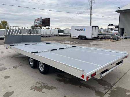 New 2024 Aluma 8620D-TA-EL-R-13A - Snowmobile Trailer - 660