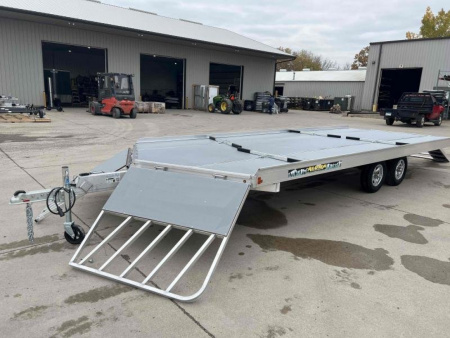 New 2024 Aluma 8620D-TA-EL-R-13A - Snowmobile Trailer - 660